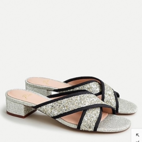 J. Crew Shoes - J.Crew Silver Strap Sandal